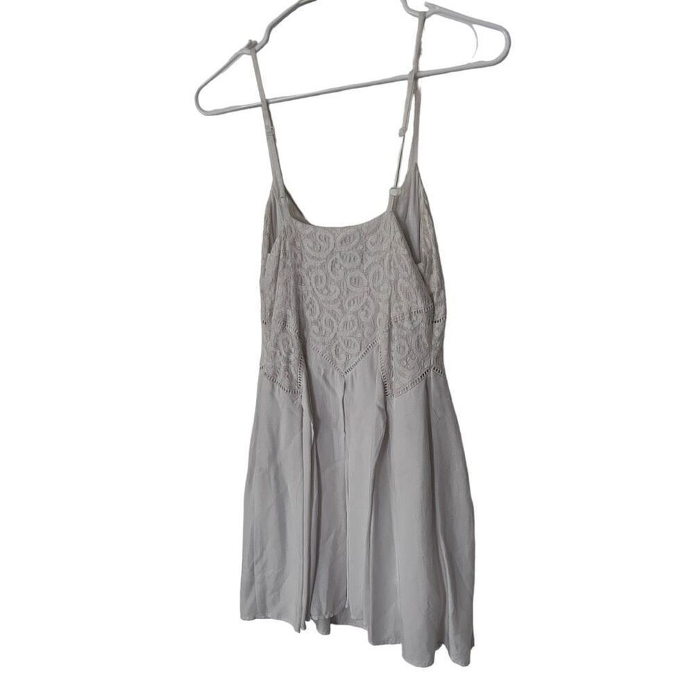 BB Dakota by Jack Rayon Kitka Spaghetti Straps Lace Dress White Size Small - Picture 2 of 8